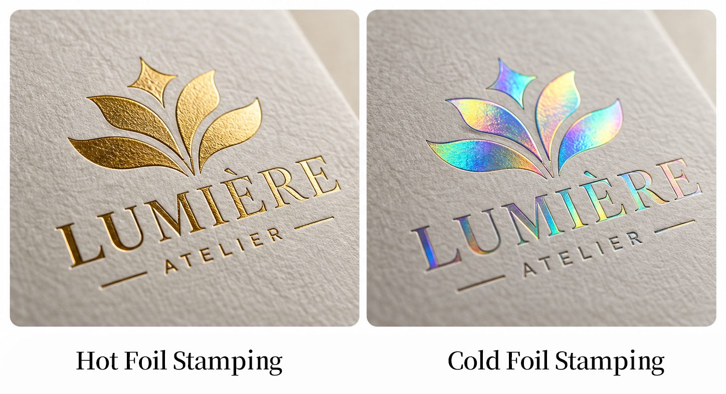 เทคนิคการตกแต่งการพิมพ์: การเคลือบ, ฟอยล์, UV, การพิมพ์ลายนูนและการตัดแบบไดคัท